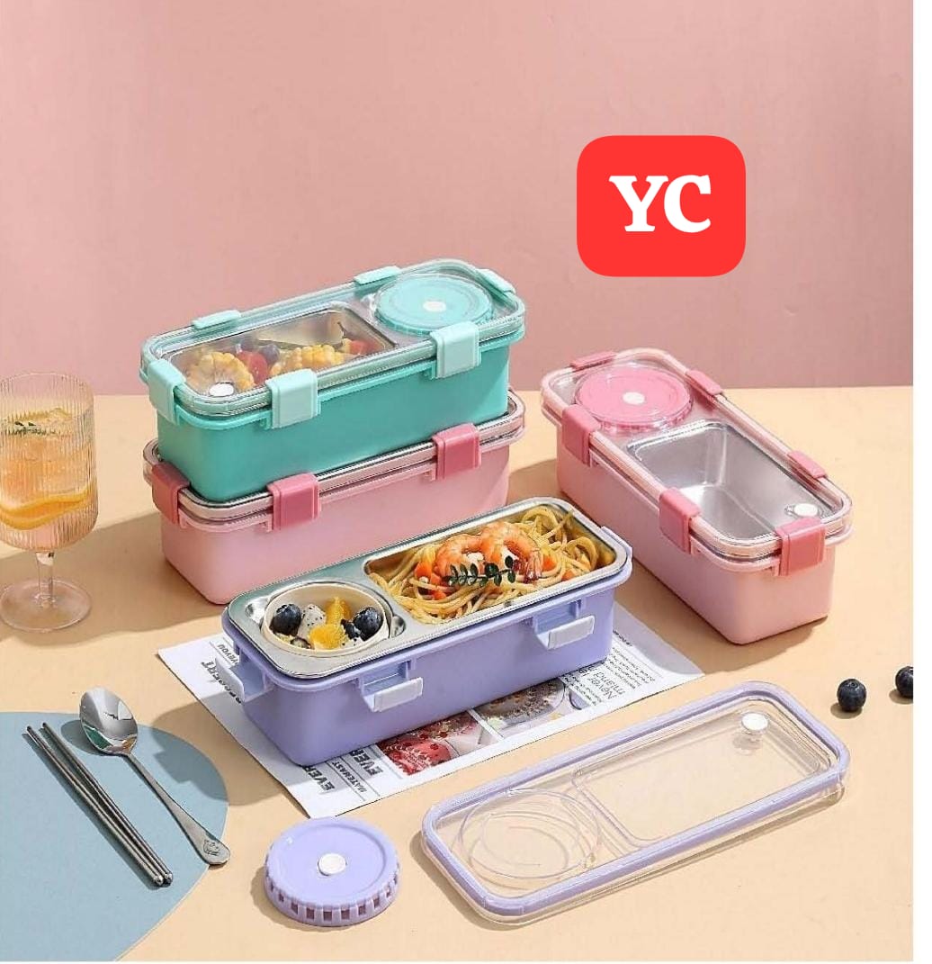 Pastel Stackable Lunch Box Set